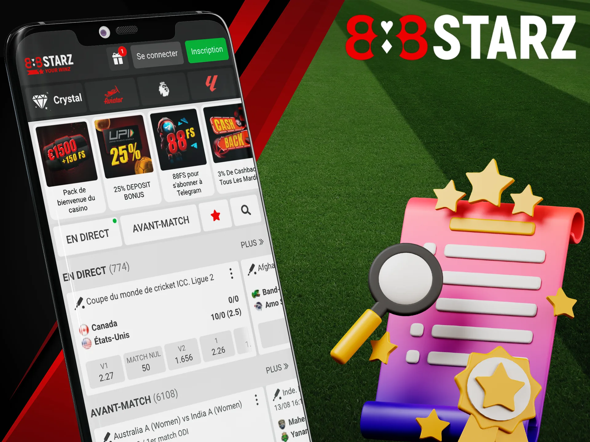 Discover the advantages of the 888Starz application.