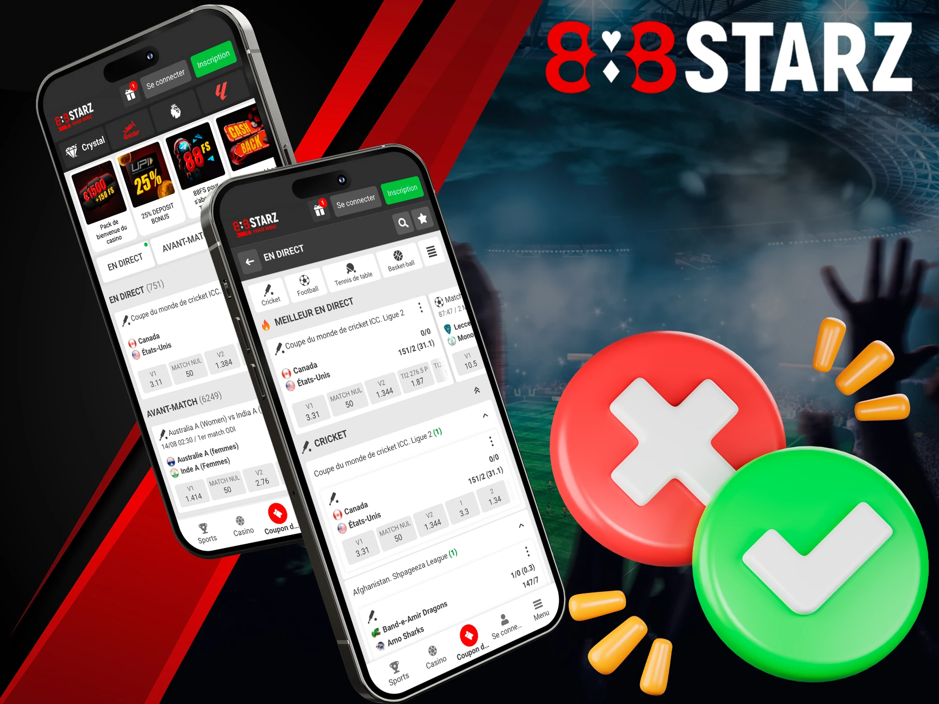 Discover the main differences between the app and the mobile version of 888Starz.