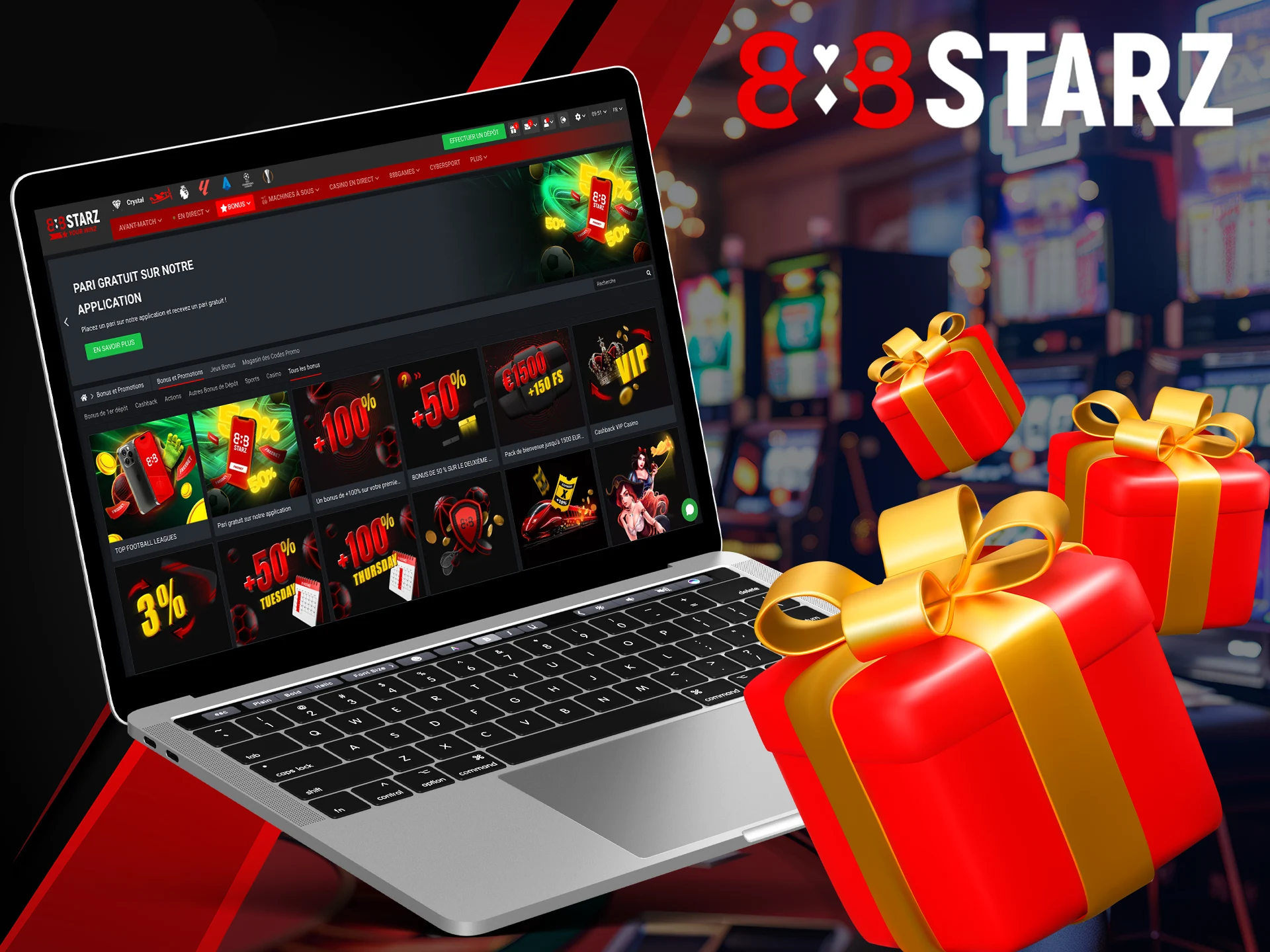 Discover 888Starz other bonuses.