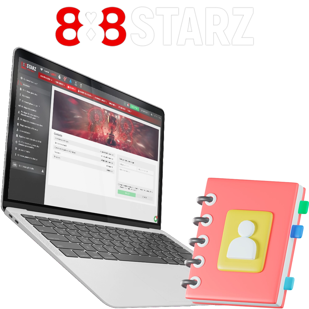 Discover the contacts of the 888Starz team.